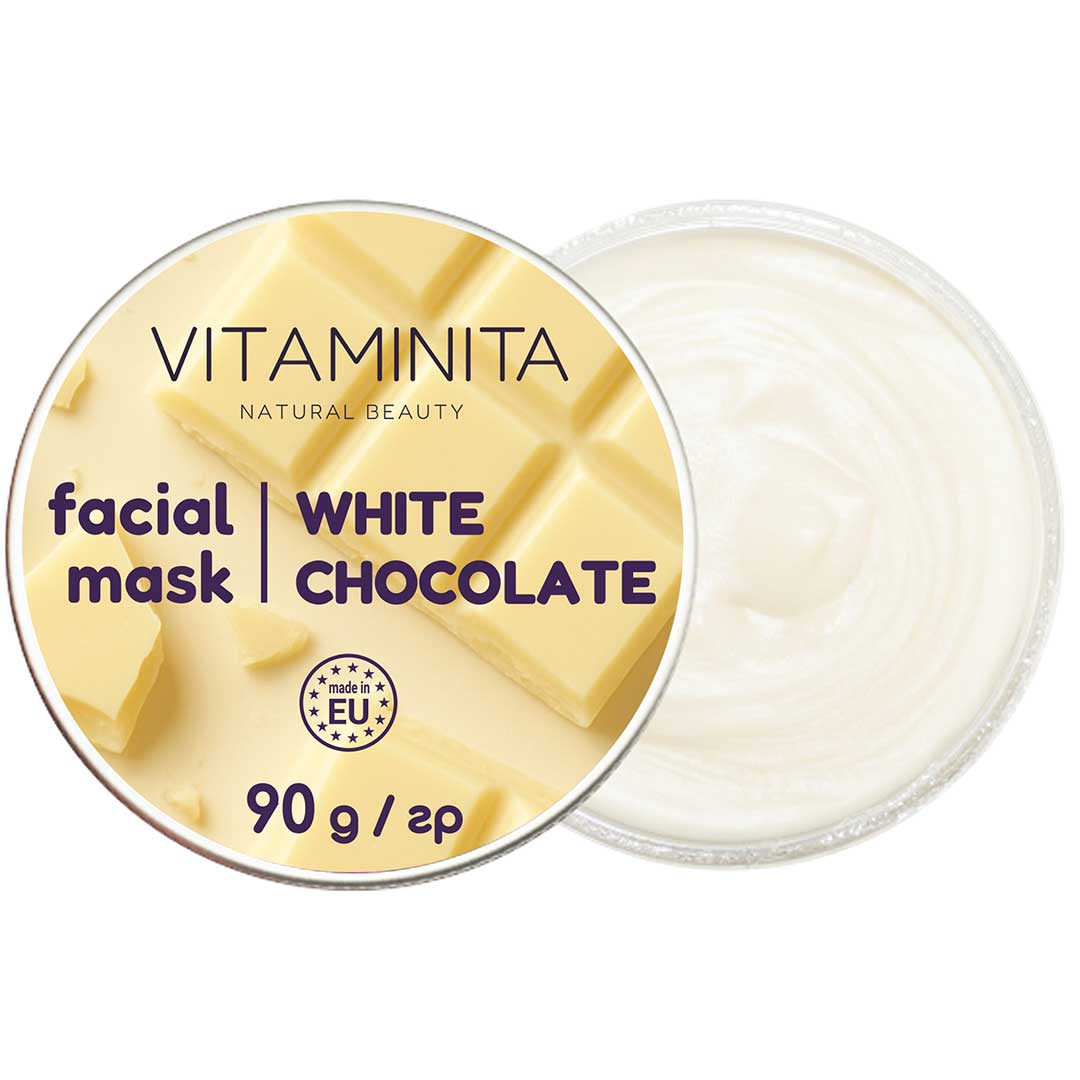 Gesichtsmaske Weiße Schokolade