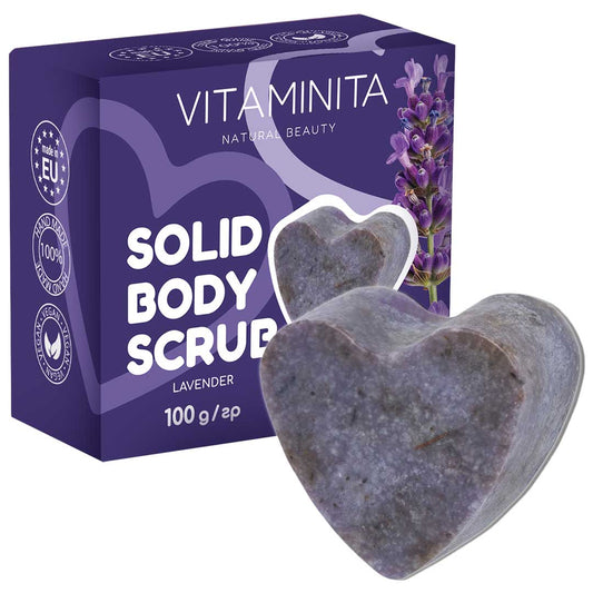 Festes Körperpeeling Lavendel