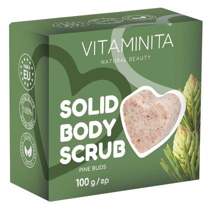 Festes Körperpeeling Kiefernspitzen